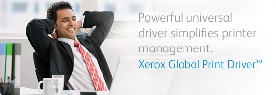 Xerox Global Print Driver™ - Powerful universal driver simplifies printer management.