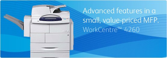 WorkCentre 4260 - Advanced features in a small, value-priced MFP