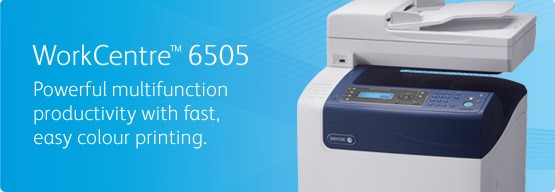 WorkCentre 6505 - Powerful multifunction productivity with fast, easy ...