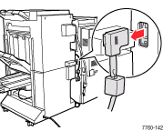 Finisher Stacker Output Tray Failure